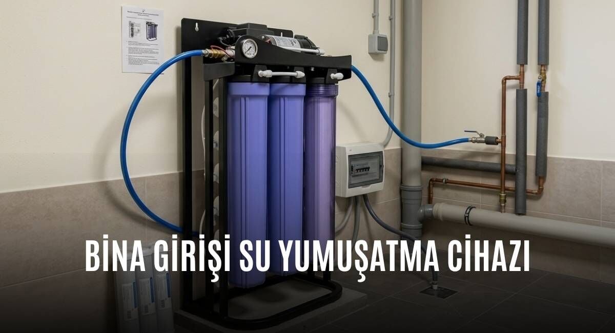 Bina Girişi Su Yumuşatma Cihazı