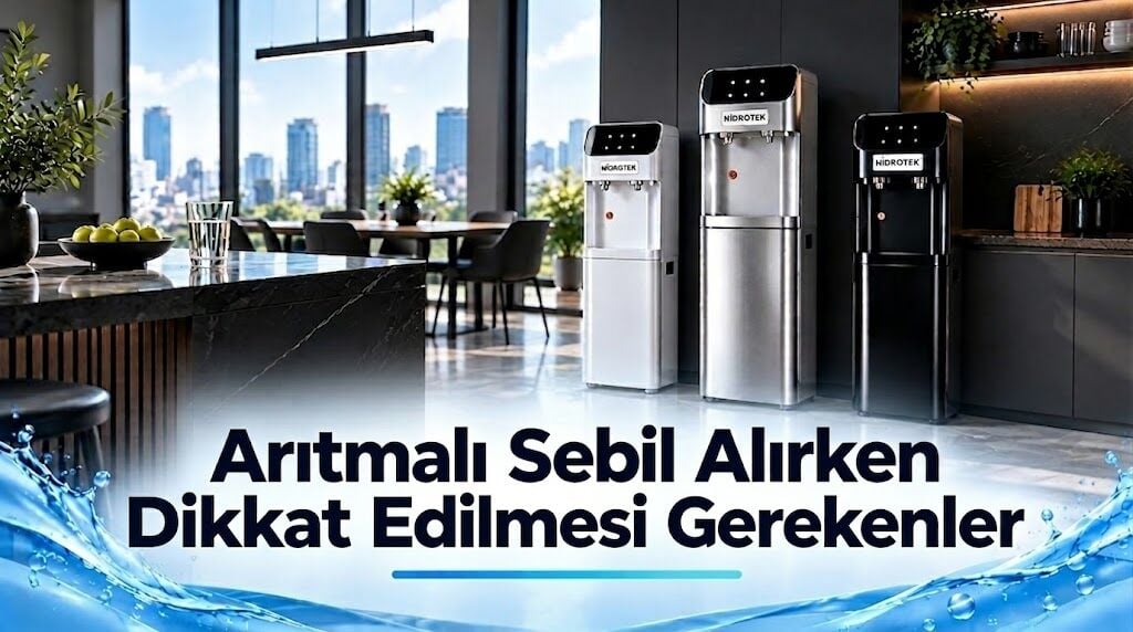 Arıtmalı Sebil Alırken Dikkat Edilmesi Gerekenler Nelerdir?