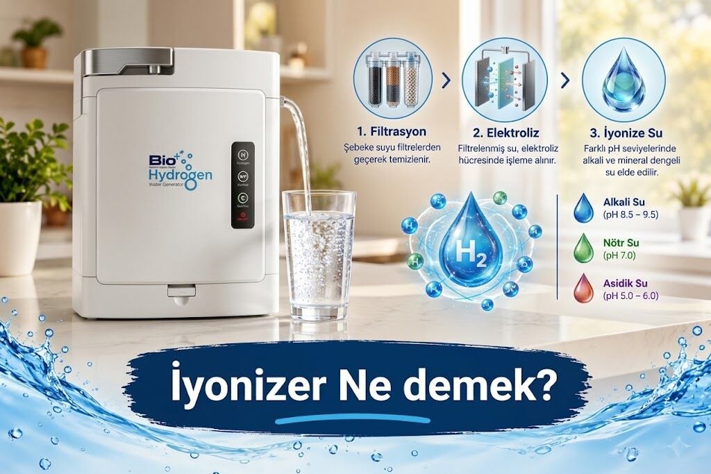 İyonizer Ne Demek? İyonizer Su Cihazı ve İyonize Su Rehberi