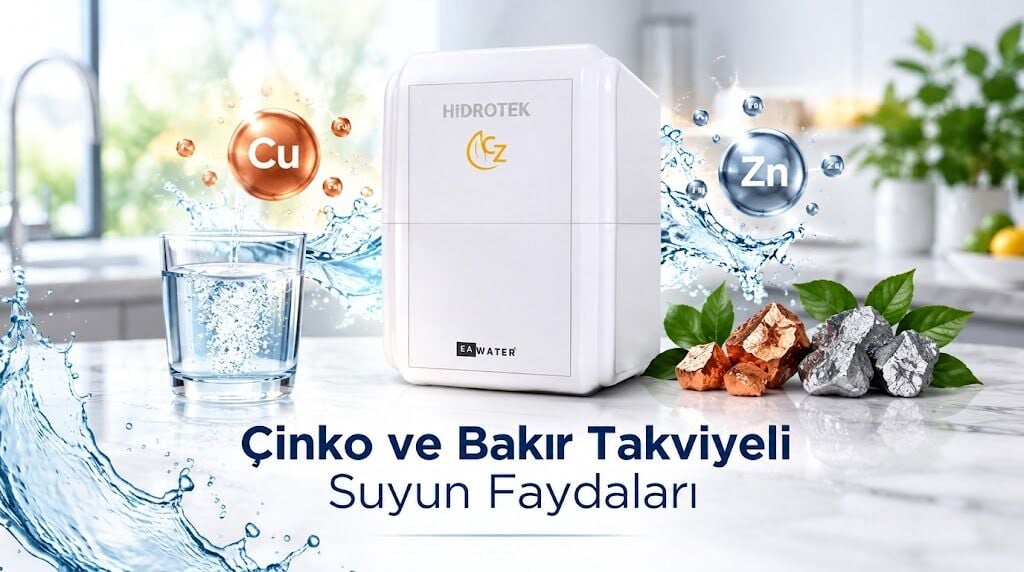 Çinko ve Bakır Takviyeli Suyun Faydaları
