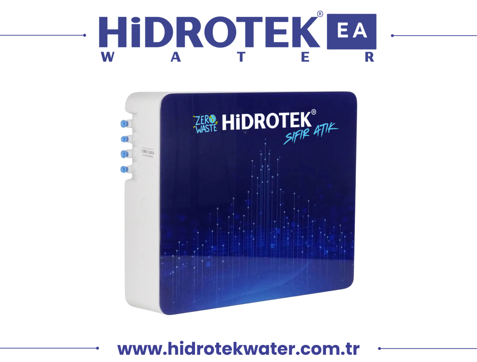 HİDROTEK EA WATER Atık Su Atmayan Hidrotek Nano Deposuz Su Arıtma Cihazı Direk Akış