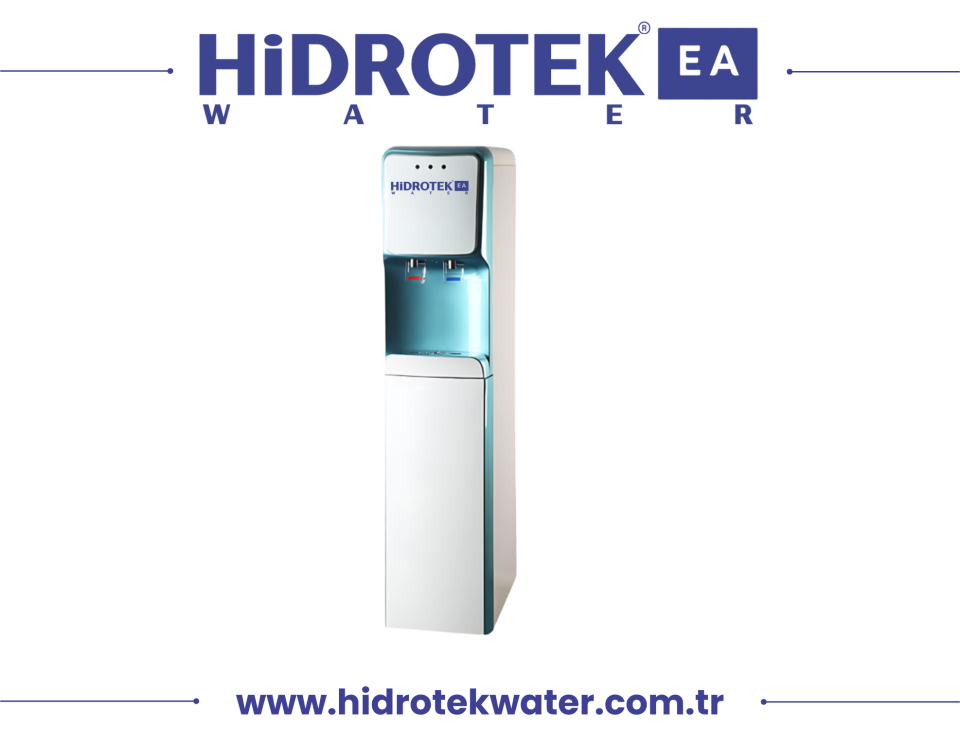 Hidrotek EA Water  Natural pH 8.5 Alkali Zengin Mineralli Canlı Su Üreten Su Sebili