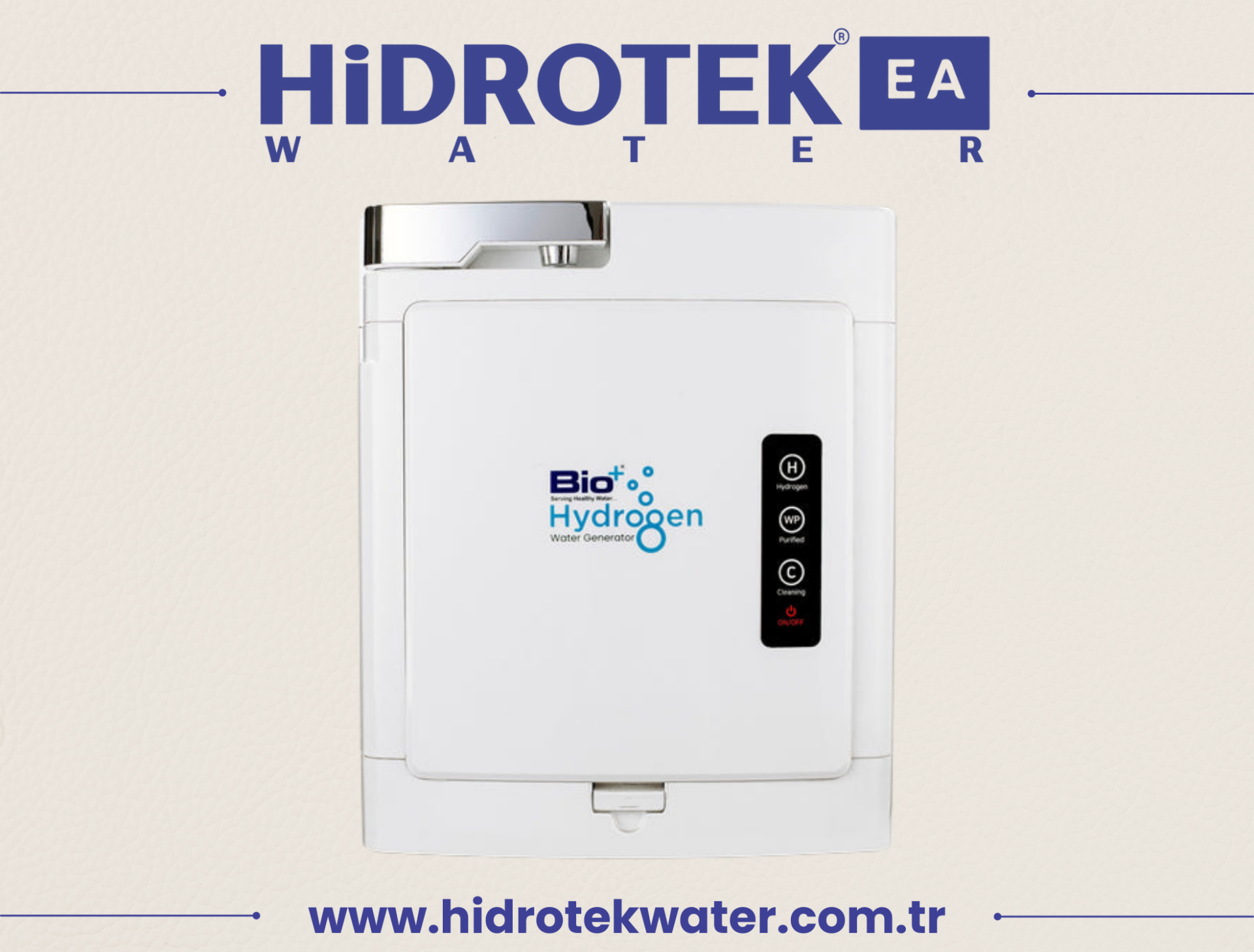 Bio+ HydroGen: Hidrojen Açısından Zengin İyonizer Su Üretim Makinesi