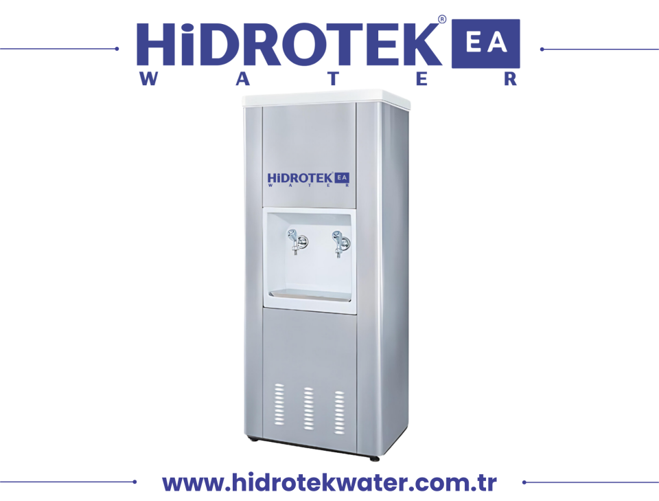 Hidrotek 80 Litre Tank Kapasiteli Arıtmalı Su Sebili