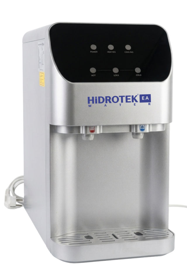 Hidrotek EA Water Alkali Mineralli pH 9 İyonizer Tezgah Üstü Şebeke Bağlantılı Mini Canlı Su Sebili