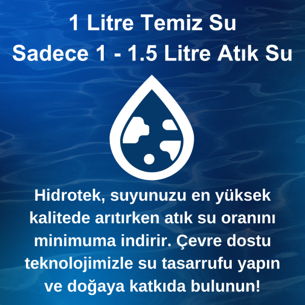 Hidrotek Ofis Tipi Günde 1 Ton Su Arıtma Cihazı