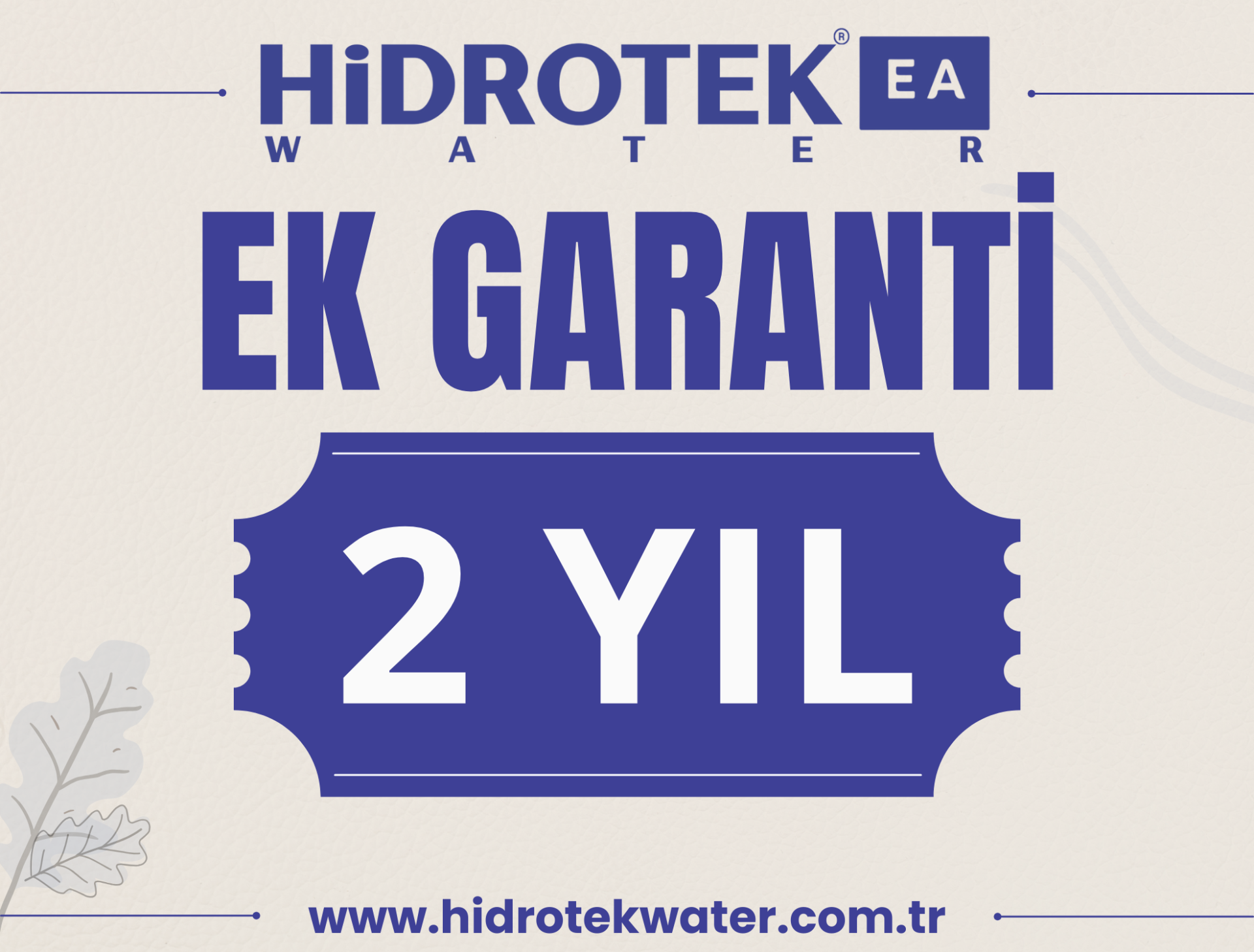 2 YIL Ek Garanti