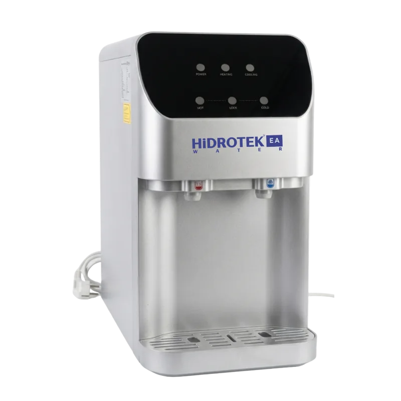 Hidrotek EA Water Alkali Mineralli pH 9 İyonizer Tezgah Üstü Şebeke Bağlantılı Mini Canlı Su Sebili